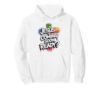Christian Faith Cross Jesus Is Coming Soon Ready? Pullover Hoodie