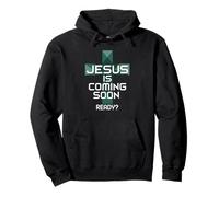 Christian Faith Cross Jesus Is Coming Soon Ready? Pullover Hoodie