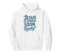 Christian Faith Cross Jesus Is Coming Soon Ready? Pullover Hoodie