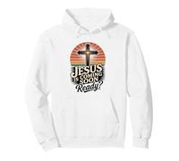Christian Faith Cross Jesus Is Coming Soon Ready? Pullover Hoodie