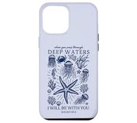 Christian Faith Deep Ocean Waters Isaiah 43 2 Scripture Case for iPhone 12 Pro Max