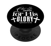 Christian Faith Ephesians 1:11-12 Inspirational Bible Quote PopSockets Adhesive PopGrip