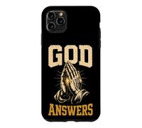 Christian Faith God Answers Prayer Religious Gift Case for iPhone 11 Pro Max