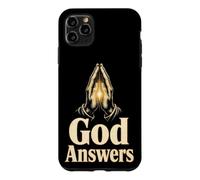 Christian Faith God Answers Prayer Religious Gift Case for iPhone 11 Pro Max