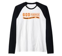 Christian Faith God Knowing He Can Jesus Christ Raglan Baseball Tee