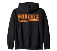 Christian Faith God Knowing He Can Jesus Christ Zip Hoodie