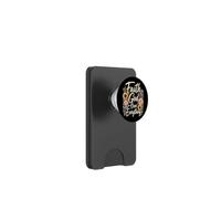 Christian Faith God Over Everything Floral Gift PopSockets PopWallet for MagSafe