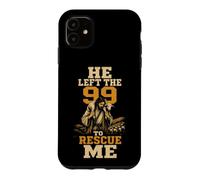 Christian Faith He Left The 99 To Rescue Me Gift Case for iPhone 11