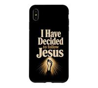 Christian Faith I Have Decided To Follow Jesus Gift Case for iPhone XS Max