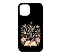 Christian Faith I Preach Like A Girl Gift Case for iPhone 12/12 Pro