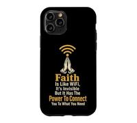 Christian Faith Is Like WiFi Invisible Yet Powerful Gift Case for iPhone 11 Pro