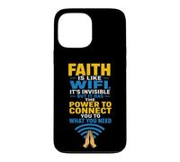 Christian Faith Is Like WiFi Invisible Yet Powerful Gift Case for iPhone 13 Pro Max