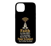 Christian Faith Is Like WiFi Invisible Yet Powerful Gift Case for iPhone 14 Plus