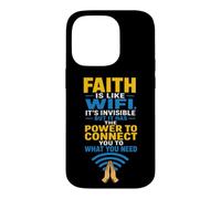 Christian Faith Is Like WiFi Invisible Yet Powerful Gift Case for iPhone 14 Pro