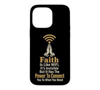 Christian Faith Is Like WiFi Invisible Yet Powerful Gift Case for iPhone 14 Pro Max
