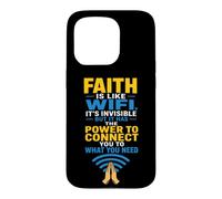 Christian Faith Is Like WiFi Invisible Yet Powerful Gift Case for iPhone 15 Pro
