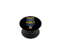 Christian Faith Is Like WiFi Invisible Yet Powerful Gift PopSockets Adhesive PopGrip