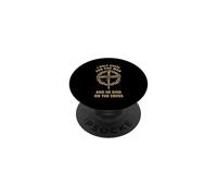 Christian Faith Jesus Cross Kneel Only One Man Design PopSockets Adhesive PopGrip