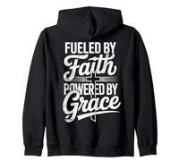 Christian Faith Jesus Evangelical Zip Hoodie