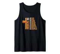 Christian Faith Jesus is My Savior Jesus is My Everything Tank Top