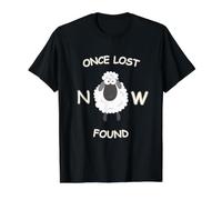 Christian Faith - Lost Sheep, Now Found Value Graphic T-Shirt, Men, Black, S
