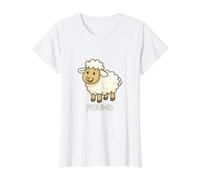 Christian Faith - Lost Sheep, Now Found. Value Graphic T-Shirt, Women, White, M