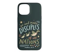 Christian Faith Matthew 28 19 Go Make Disciples Case for iPhone 15