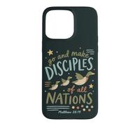 Christian Faith Matthew 28 19 Go Make Disciples Case for iPhone 15 Pro Max