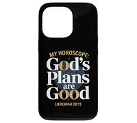Christian Faith My Horoscope God's Plans Case for iPhone 13 Pro