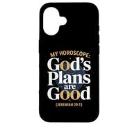 Christian Faith My Horoscope God's Plans Case for iPhone 16