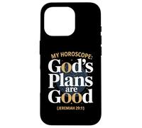 Christian Faith My Horoscope God's Plans Case for iPhone 16 Pro