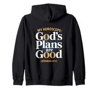 Christian Faith My Horoscope God's Plans Zip Hoodie