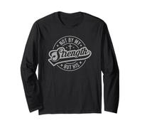 Christian Faith Not By My Strength But His God Bible Long Sleeve T-Shirt