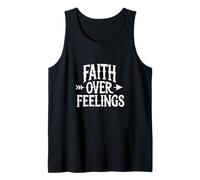 Christian Faith Over Feelings Tank Top