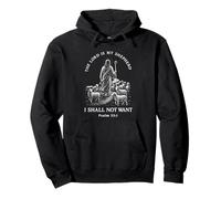 Christian Faith Psalm 23 Jesus Shepherd Bible Scripture Pullover Hoodie