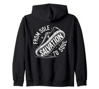 Christian Faith Salvation From Sole To Soul Jesus Zip Hoodie