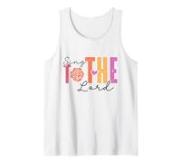 Christian Faith Sing to The Lord Inspiring Tank Top