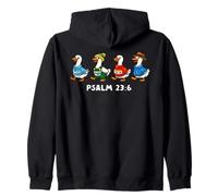 Christian Faith Surely Goodness Mercy Psalm 23 6 Goose Silly Zip Hoodie