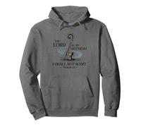 Christian Faith T-Shirt The Lord is My Shepherd Psalm 23 Pullover Hoodie