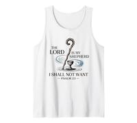 Christian Faith T-Shirt The Lord is My Shepherd Psalm 23 Tank Top