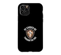 Christian Faith Through The Fire Cross Shield Case for iPhone 11 Pro