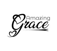 Christian Faith Typography Engraving Decals 34x62.2cm Store Decoration Black