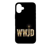 Christian Faith WWJD What Would Jesus Do Gift Case for iPhone 16 Plus