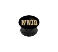 Christian Faith WWJD What Would Jesus Do Gift PopSockets Adhesive PopGrip