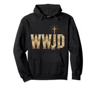 Christian Faith WWJD What Would Jesus Do Gift Pullover Hoodie