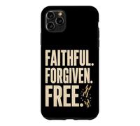 Christian Faithful Forgiven Redeemed Faith Gift Case for iPhone 11 Pro Max