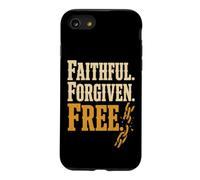 Christian Faithful Forgiven Redeemed Faith Gift Case for iPhone SE (2020) / 7/8