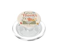 Christian Fall Thanksgiving Psalm 107 Harvest Praise PopSockets PopGrip for MagSafe