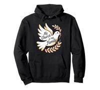 Christian Family Worship Jesus Church Community Quotes Pullover Hoodie