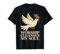 Christian Family Worship Jesus Church Community Quotes T-Shirt